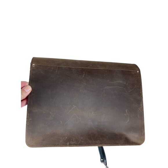 Hidemont Leather Satchel Bag - Picture 6 of 10